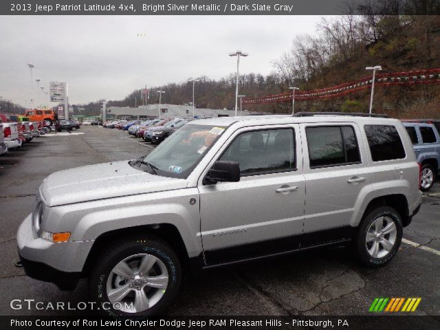 2013 Jeep Patriot Latitude 4x4 in Bright Silver Metallic