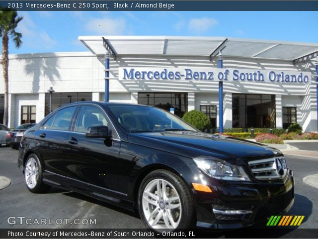 2013 Mercedes-Benz C 250 Sport in Black