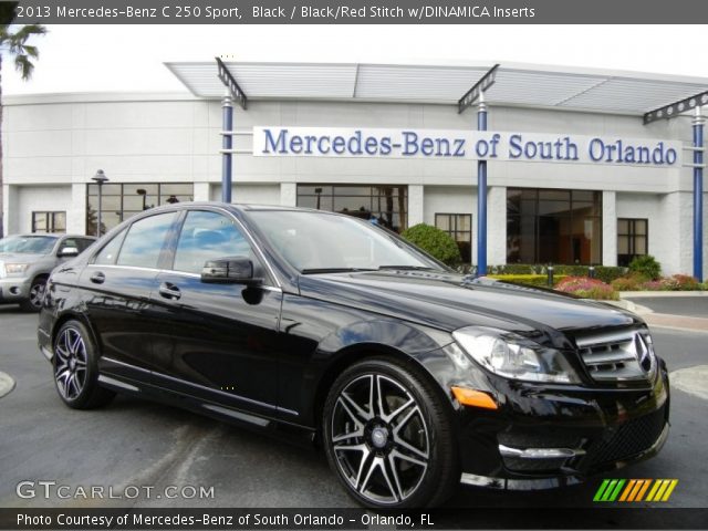 2013 Mercedes-Benz C 250 Sport in Black