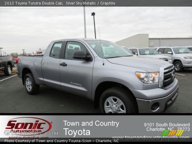 2013 Toyota Tundra Double Cab in Silver Sky Metallic