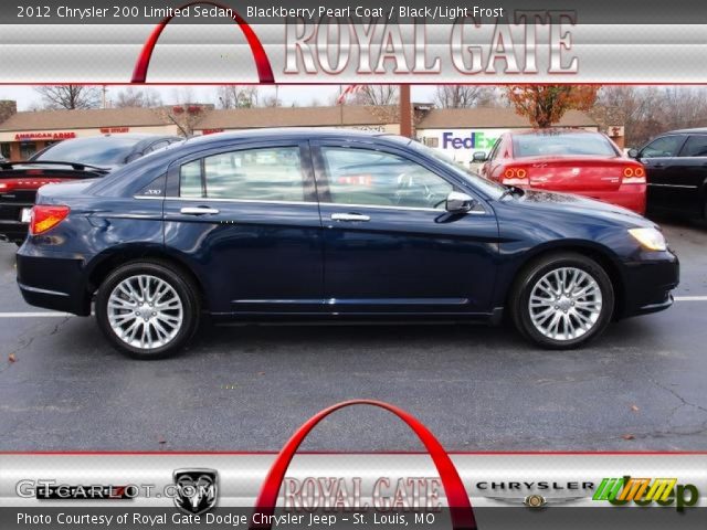 2012 Chrysler 200 Limited Sedan in Blackberry Pearl Coat