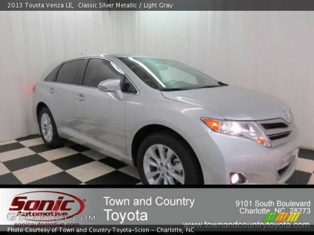 2013 Toyota Venza LE in Classic Silver Metallic