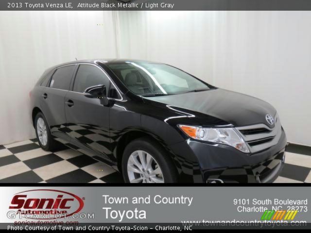 2013 Toyota Venza LE in Attitude Black Metallic