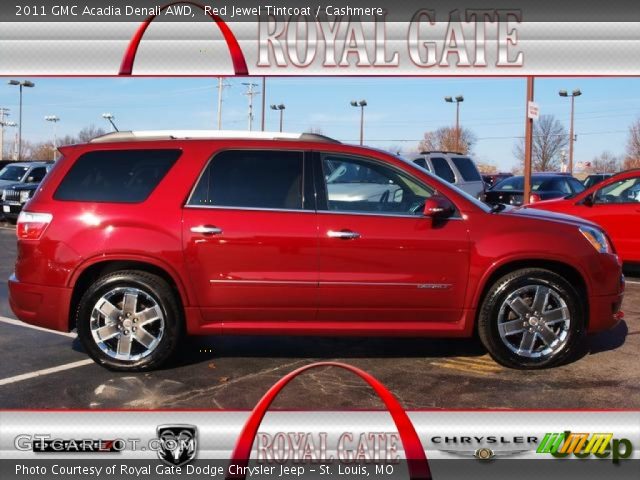 2011 GMC Acadia Denali AWD in Red Jewel Tintcoat