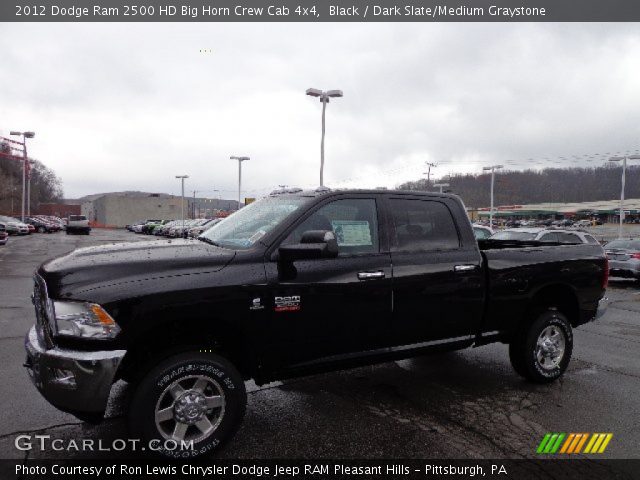 2012 Dodge Ram 2500 HD Big Horn Crew Cab 4x4 in Black