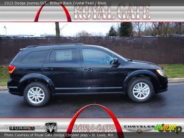 2013 Dodge Journey SXT in Brilliant Black Crystal Pearl