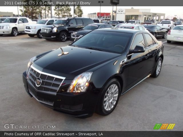 2011 Cadillac CTS 3.0 Sedan in Black Raven