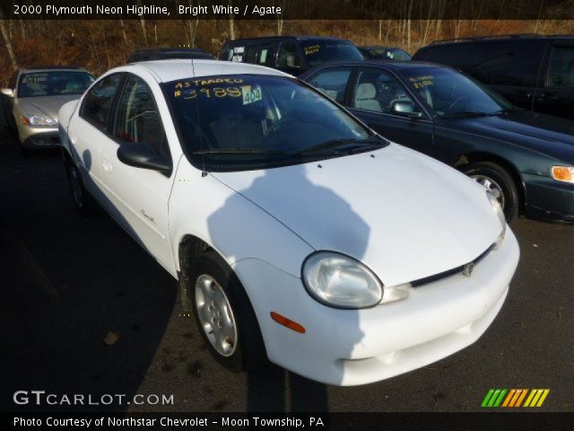 2000 Plymouth Neon Highline in Bright White