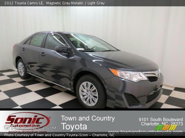 2012 Toyota Camry LE in Magnetic Gray Metallic