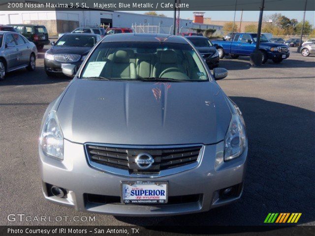 2008 Nissan Maxima 3.5 SL in Majestic Blue Metallic