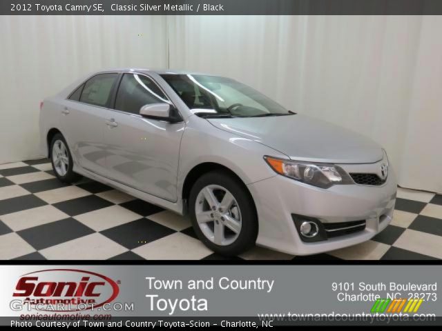 2012 Toyota Camry SE in Classic Silver Metallic