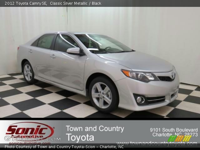 2012 Toyota Camry SE in Classic Silver Metallic