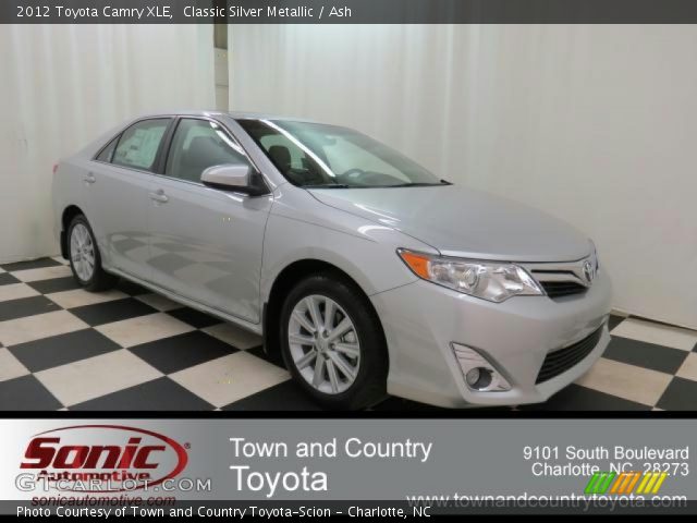 2012 Toyota Camry XLE in Classic Silver Metallic