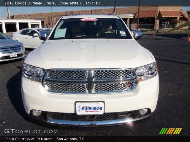 2012 Dodge Durango Citadel in Stone White
