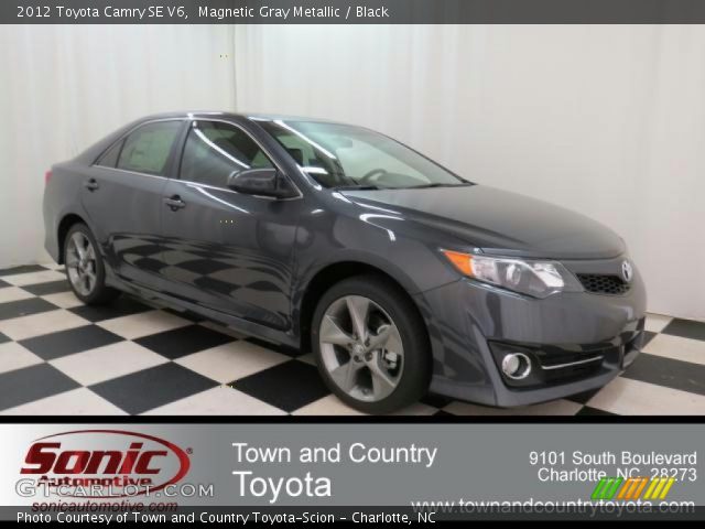 2012 Toyota Camry SE V6 in Magnetic Gray Metallic