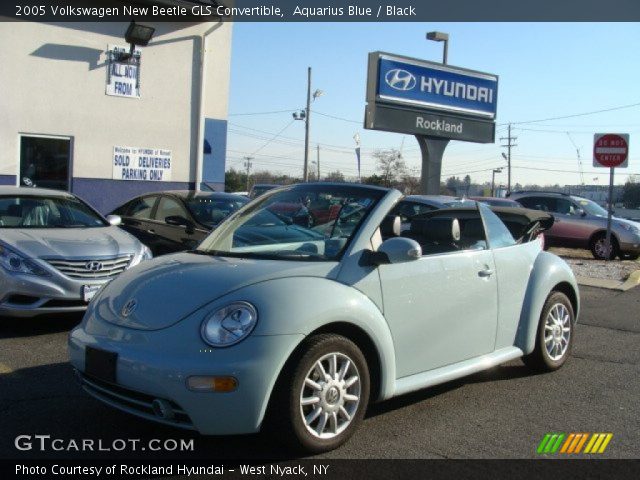 2005 Volkswagen New Beetle GLS Convertible in Aquarius Blue