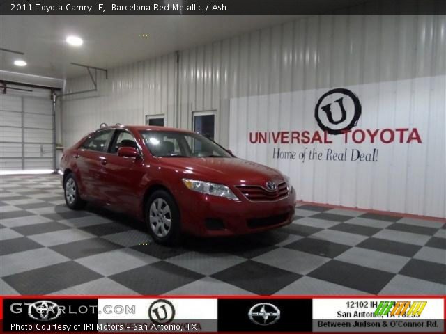 2011 Toyota Camry LE in Barcelona Red Metallic