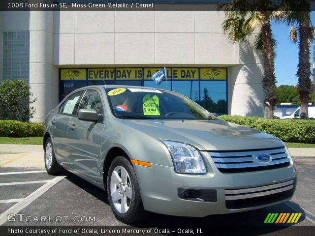 2008 Ford Fusion SE in Moss Green Metallic
