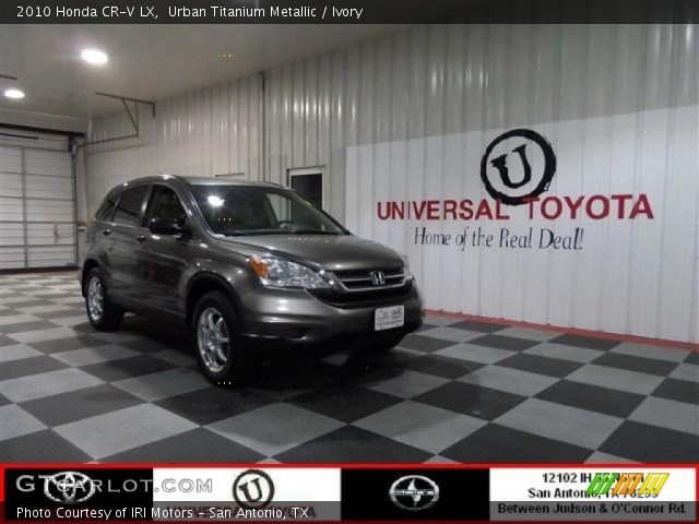 2010 Honda CR-V LX in Urban Titanium Metallic