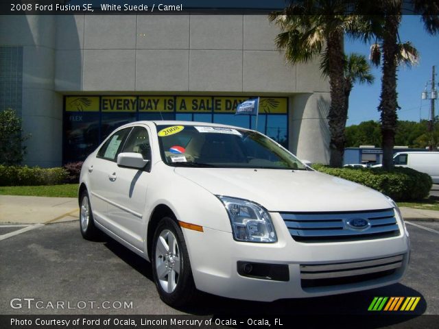 2008 Ford Fusion SE in White Suede
