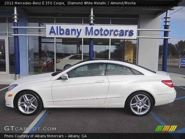 2013 Mercedes-Benz E 350 Coupe in Diamond White Metallic