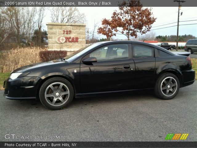 2006 Saturn ION Red Line Quad Coupe in Black Onyx