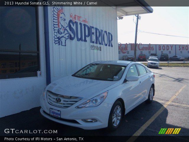 2013 Hyundai Sonata GLS in Shimmering White