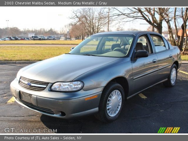 2003 Chevrolet Malibu Sedan in Medium Gray Metallic