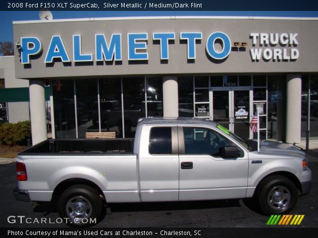 2008 Ford F150 XLT SuperCab in Silver Metallic