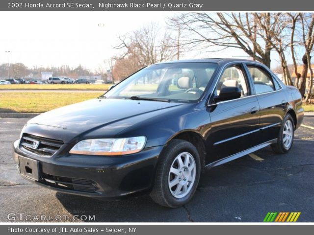 2002 Honda Accord SE Sedan in Nighthawk Black Pearl