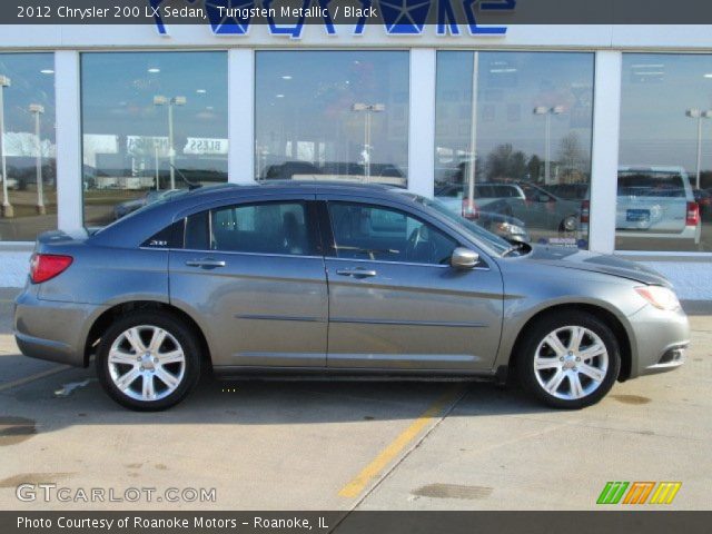2012 Chrysler 200 LX Sedan in Tungsten Metallic