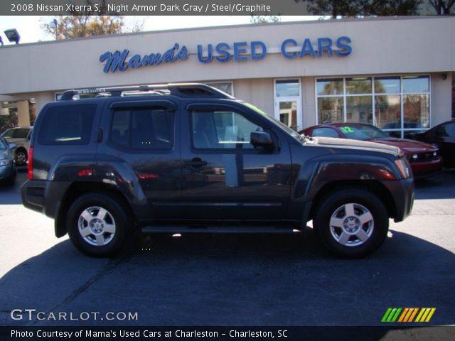 2008 Nissan Xterra S in Night Armor Dark Gray