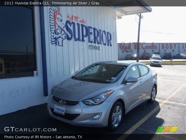 2013 Hyundai Elantra GLS in Shimmering Air Silver