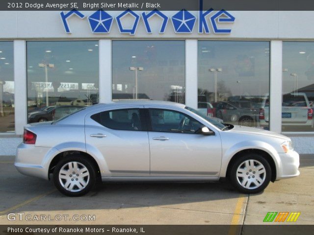 2012 Dodge Avenger SE in Bright Silver Metallic