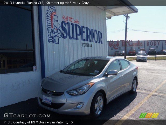 2013 Hyundai Elantra GLS in Shimmering Air Silver