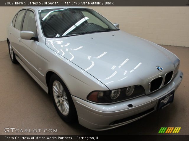 2002 BMW 5 Series 530i Sedan in Titanium Silver Metallic