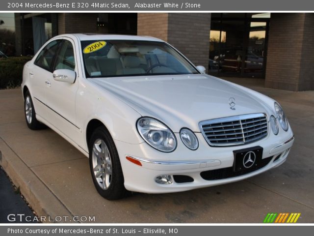 2004 Mercedes-Benz E 320 4Matic Sedan in Alabaster White