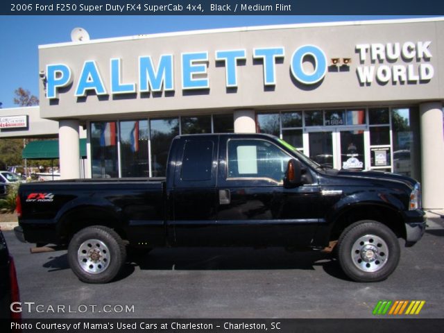 2006 Ford F250 Super Duty FX4 SuperCab 4x4 in Black