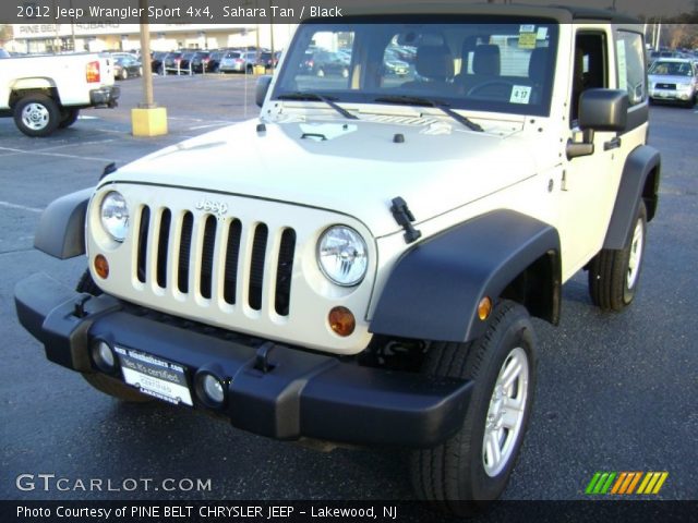 2012 Jeep Wrangler Sport 4x4 in Sahara Tan
