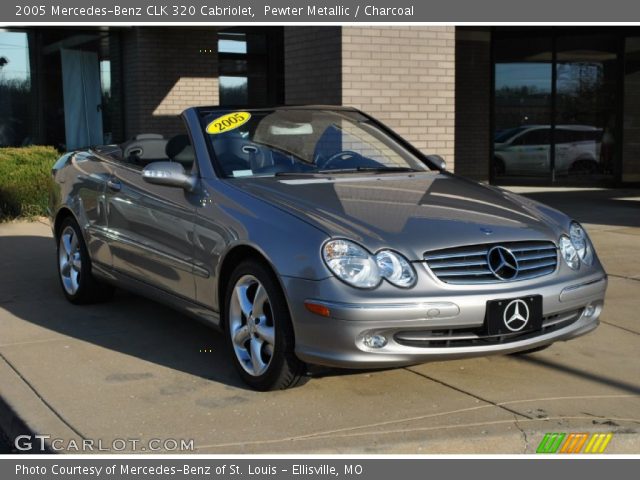 2005 Mercedes-Benz CLK 320 Cabriolet in Pewter Metallic