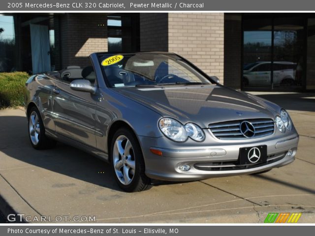 2005 Mercedes-Benz CLK 320 Cabriolet in Pewter Metallic