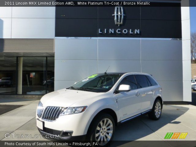 2011 Lincoln MKX Limited Edition AWD in White Platinum Tri-Coat