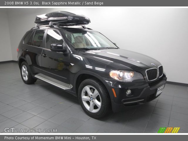 2008 BMW X5 3.0si in Black Sapphire Metallic