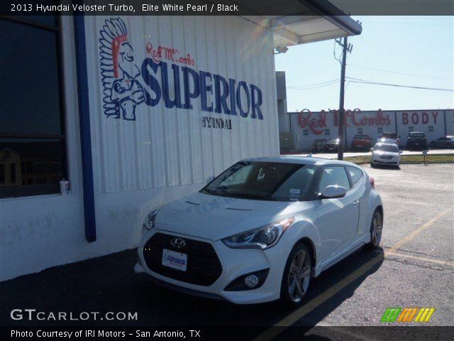 2013 Hyundai Veloster Turbo in Elite White Pearl