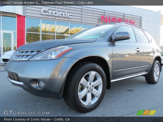 2007 Nissan Murano SL in Platinum Pearl Matallic