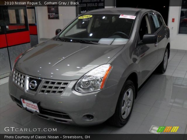2010 Nissan Rogue S in Gotham Gray