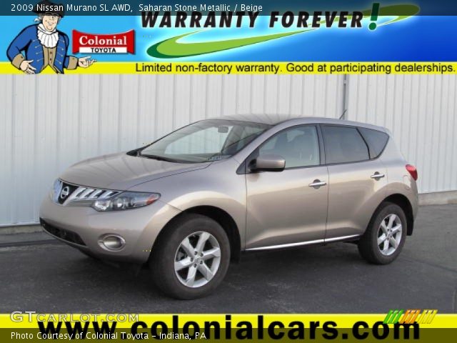 2009 Nissan Murano SL AWD in Saharan Stone Metallic