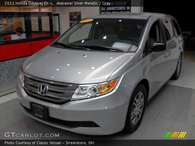2011 Honda Odyssey EX-L in Alabaster Silver Metallic