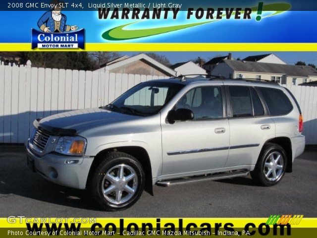 2008 GMC Envoy SLT 4x4 in Liquid Silver Metallic