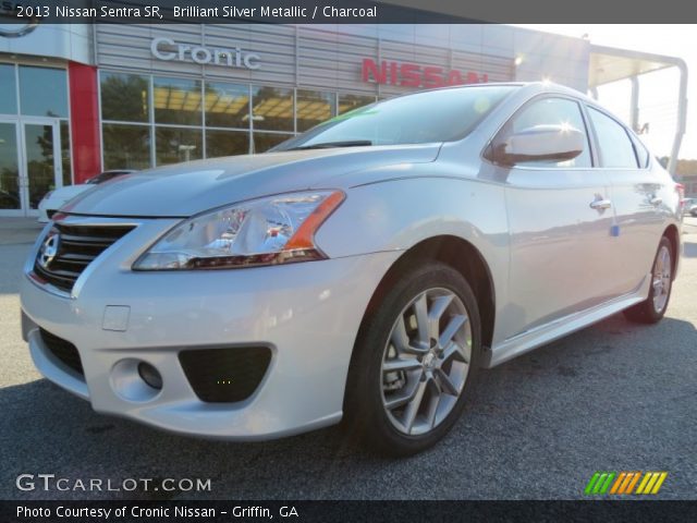 2013 Nissan Sentra SR in Brilliant Silver Metallic